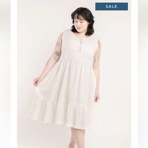 Tradlands | NWT Sleeveless Birdie Dress Large L